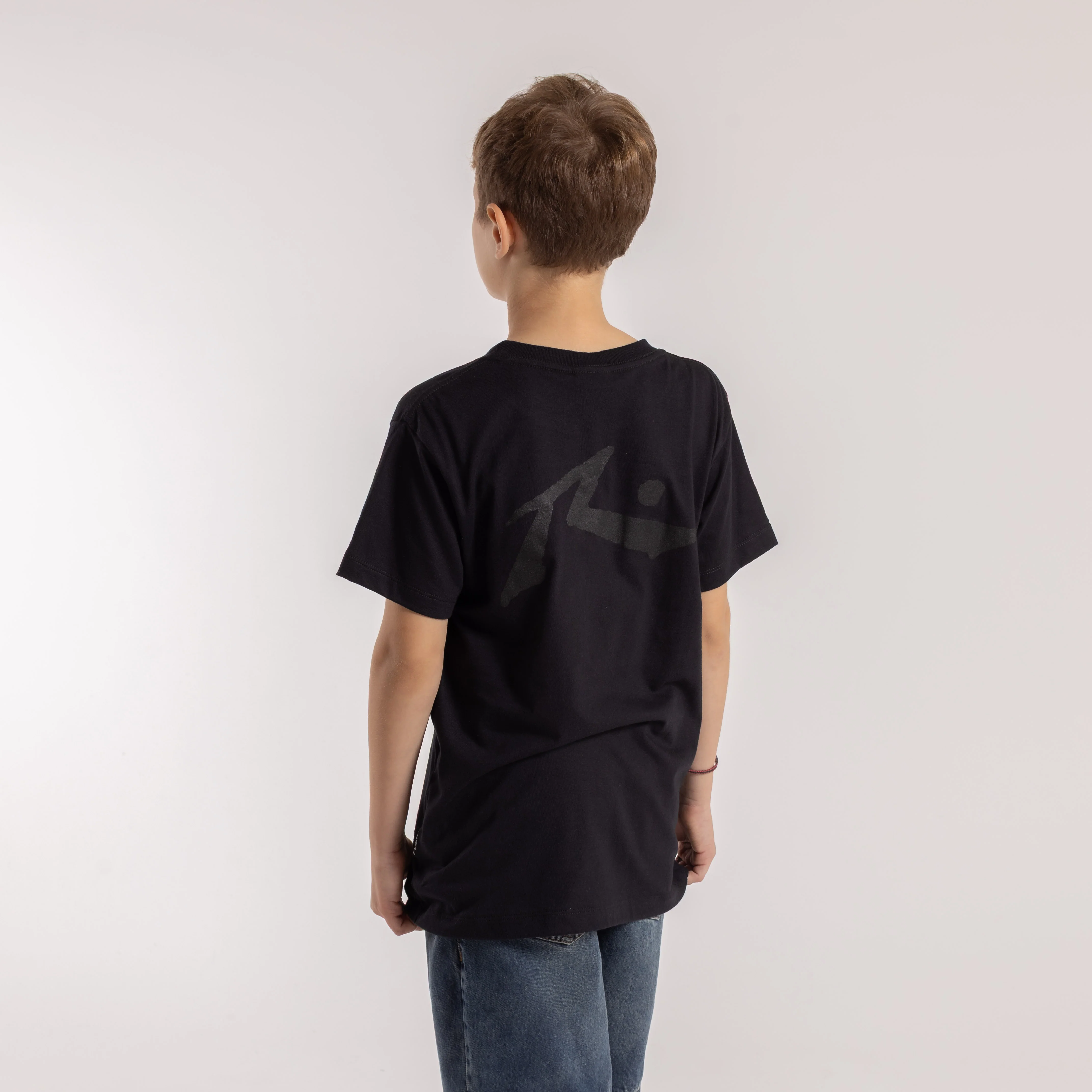 Remera Competition Junior Black/Black - Image 4