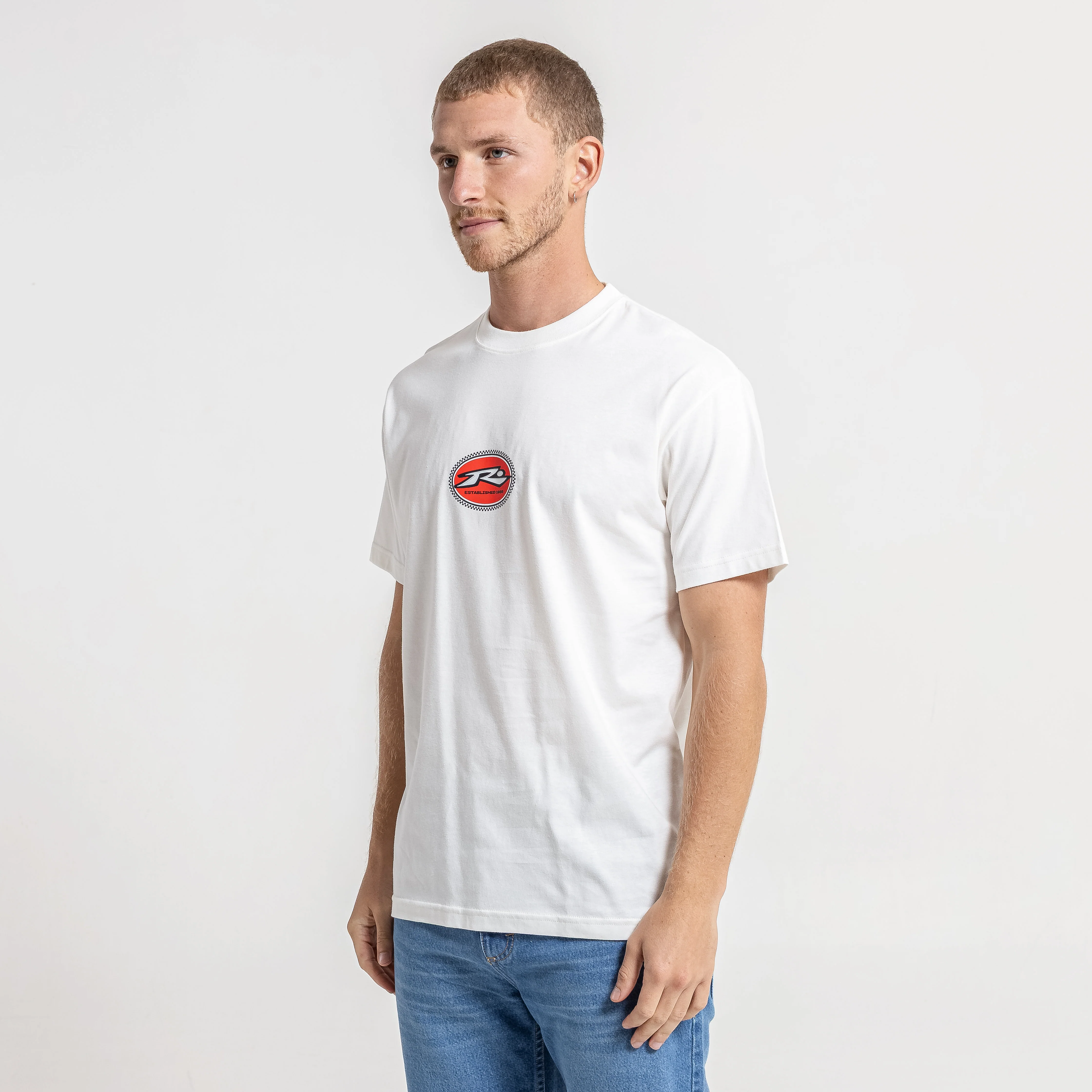 Remera Highway 405 Ecru - Image 3