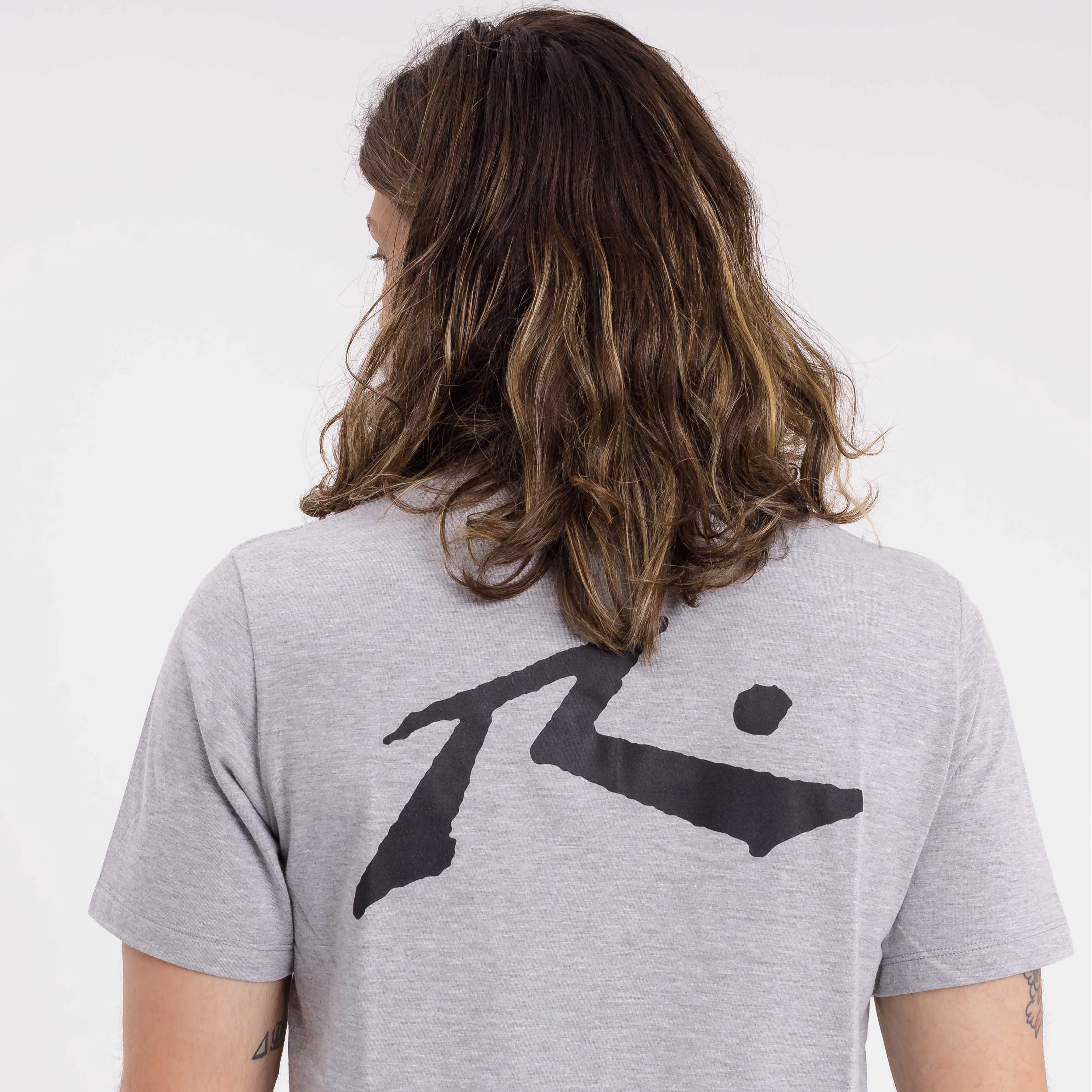 Remera Competition Grey Marle/Black - Image 5